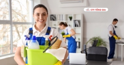 Công ty Tống Gia cung cấp dịch vụ vệ sinh văn phòng giá rẻ, chuyên nghiệp, linh hoạt. Giữ văn phòng sạch đẹp mỗi ngày với chi phí tiết kiệm!