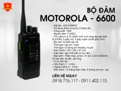 Bộ Đàm MOTOROLA 6600 thumb