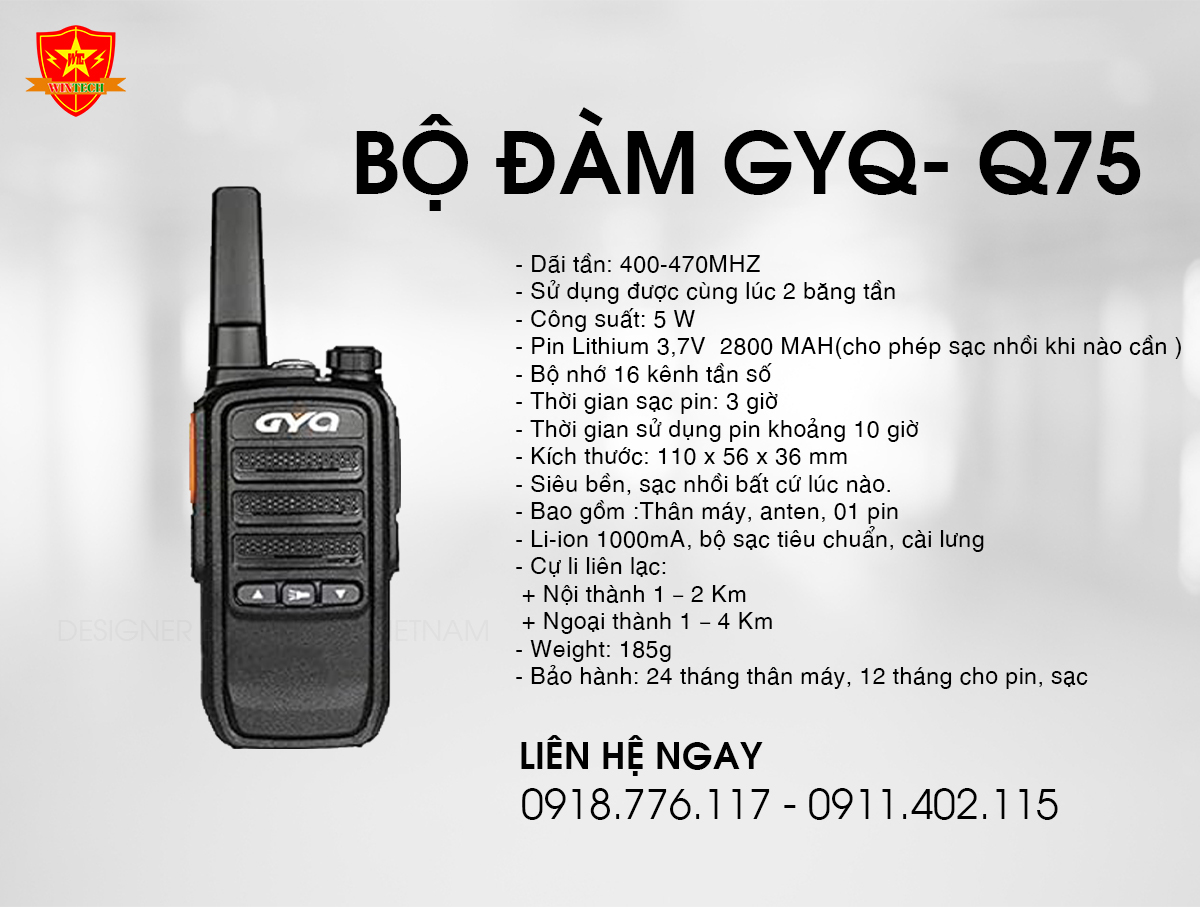 Bộ đàm GYQ_Q75