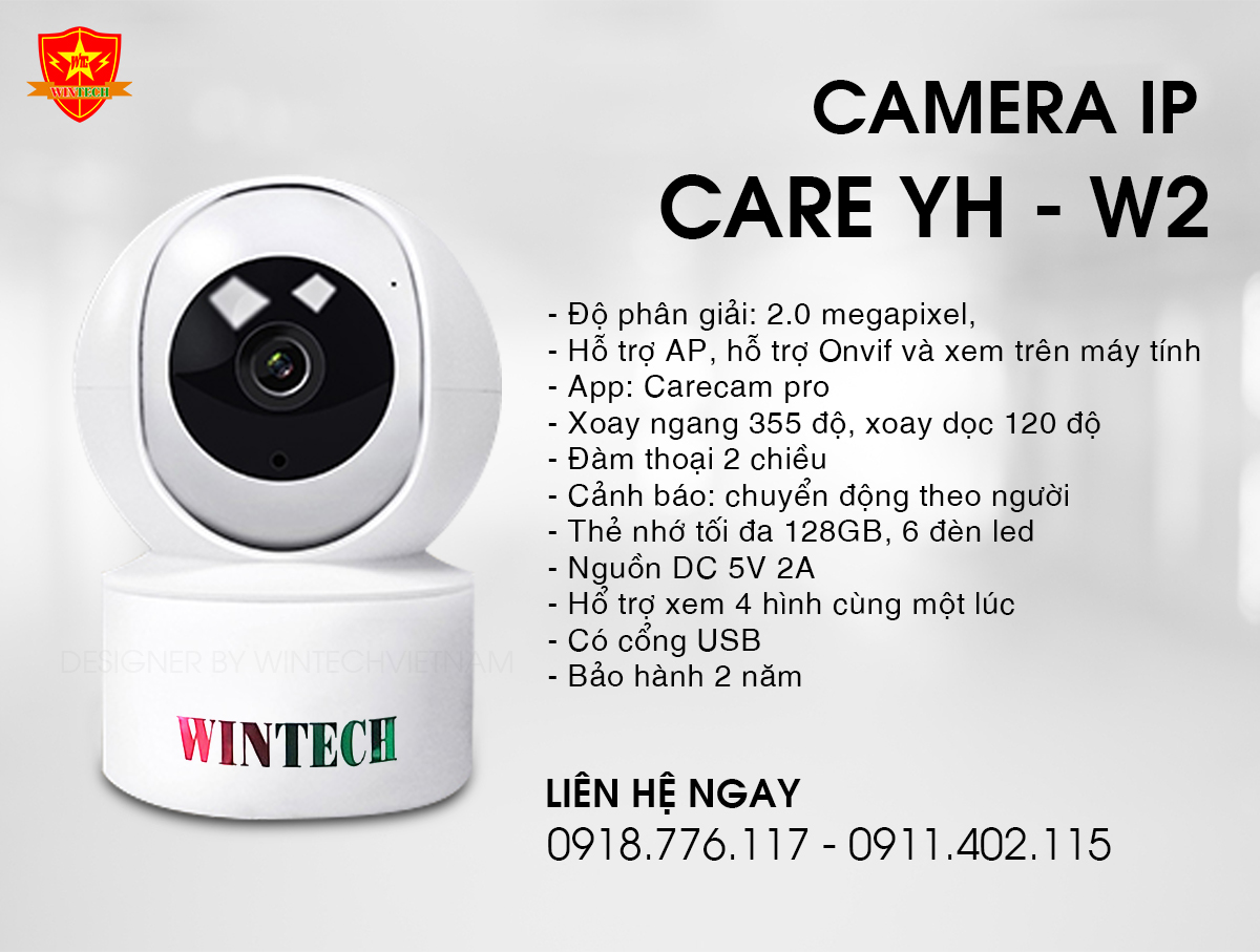 Camera IP Care YH - W2